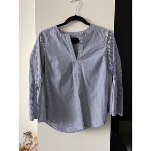 JCrew Long-Sleeved Shirt with Flared Sleeves